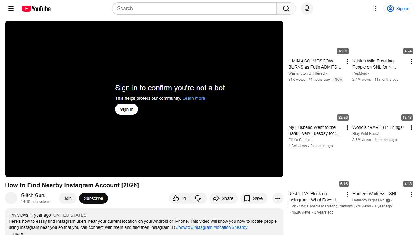 How to Find Nearby Instagram Account [2026] - YouTube